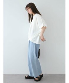 Green Parks 裾タック表面カットプルオーバー