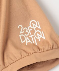 23区GOLF 【23Fondation】半袖 モックネックシャツ