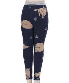 WACOAL あったかボトム 毛糸のパンツ ふんわりフィット 足首丈 レディース PPL757 /ワコール