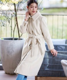 Tiaclasse フェイクウールステンカラーコート