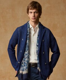 JOSEPH ABBOUD 【イタリア製・Holliday&Brown】マルチペイズリー ストール