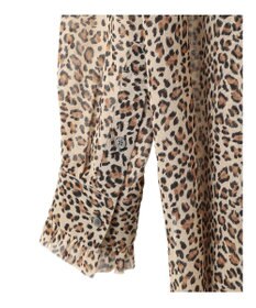 YECCA VECCA フリルデザインロングシャツ