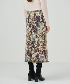 GRACE CONTINENTAL ゴブランジャガードタイトスカート