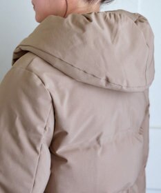 Tiaclasse 袖口リブデザインシームレスダウン