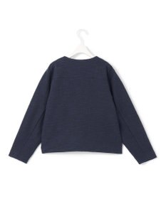 ICB 【WEB限定・洗える】 ツイードインレイ ブルゾン