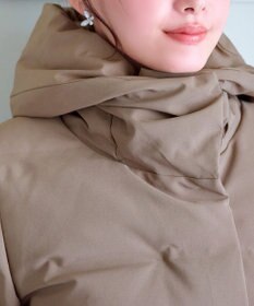 Tiaclasse 袖口リブデザインシームレスダウン