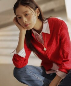 組曲 【Flower Collection】コンパクトシャーティング シャツ