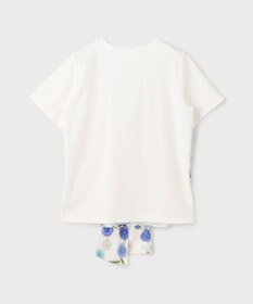 GRACE CONTINENTAL スカーフプリントコンビトップ