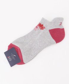 23区GOLF 【WOMEN】花モチーフアンクルソックス