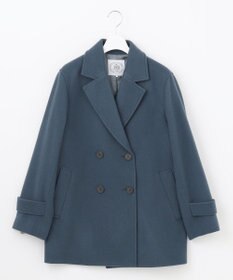 J.PRESS LADIES L Jackal 140sソフトメルトン Pコート