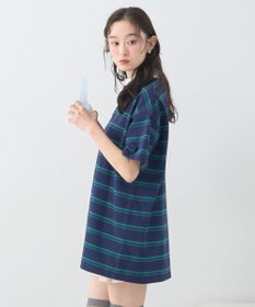 earth music&ecology ボーダールーズラガーシャツ