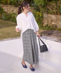 ANY 【WEB限定】【UVカット/抗菌防臭/速乾】エニィファンクション　スキッパーブラウス