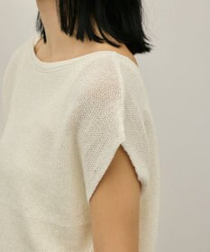GRACE CONTINENTAL ドルマンルーズニットトップ