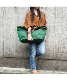 UNBILLION perche パラフィンキャンバス2wayボストントート