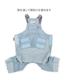 PET PARADISE スヌーピー ライトデニム オーバーオール 中型犬 大型犬