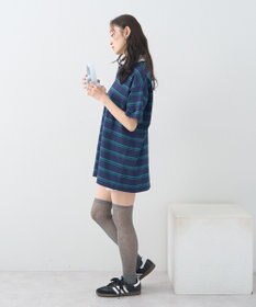 earth music&ecology ボーダールーズラガーシャツ