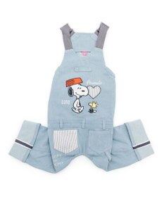 PET PARADISE スヌーピー ライトデニム オーバーオール 中型犬 大型犬