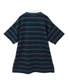 earth music&ecology ボーダールーズラガーシャツ