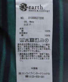 earth music&ecology ボーダールーズラガーシャツ