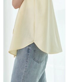 earth music&ecology デコルテレースフリルブラウス