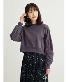 Green Parks ・ＥＬＥＮＣＡＲＥ　ＤＵＥシャーリング袖プルオーバー