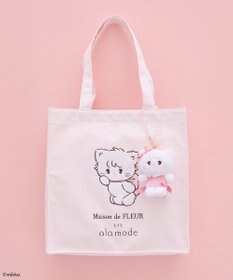 Maison de FLEUR Lil ala mode スクエアトートバッグ