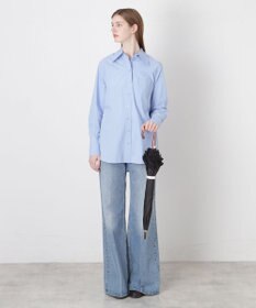 MOONBAT 【遮光/晴雨兼用日傘】POLO RALPH LAUREN(ポロ ラルフローレン) エンブフリル 長傘 遮熱 UV