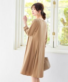 Tiaclasse 【洗える】スタイルアップも叶うピンタックワンピース