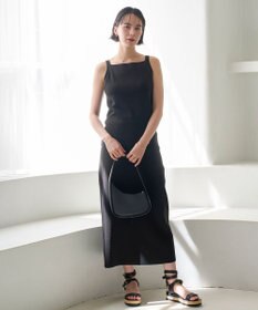 UNFILO スゴ機能美ニット スクエア キャミソール