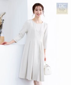 Tiaclasse 【ダブルクロス・洗える】ラインワンピース