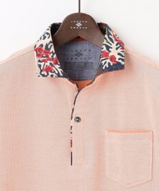 JOSEPH ABBOUD 【日経スタイルマガジン掲載・KAHALAコラボ・高機能】カハラ アロハ ダディ 半袖 ポロシャツ