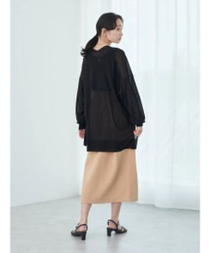 earth music&ecology シェブロン柄タイトスカート