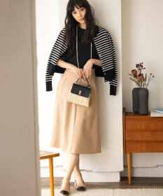 組曲 S 【UVケア・接触冷感】MINA 6分袖ニットプルオーバー