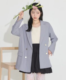 earth music&ecology ダブルテーラードジャケット