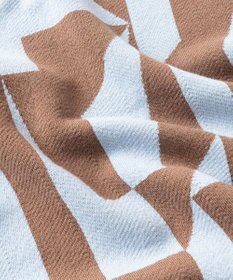 TRICOTE GEOMETRIC HERRINGBONE REBERSIBLE SCARF / キカヘリンボーンリバーマフラー