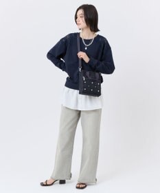 LeSportsac MINI N/S TOTE W/ PEARLS/ディープシーパール