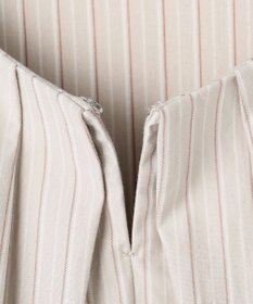 J.PRESS LADIES ストライプジャージー バックペプラム カットソー