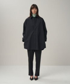ATON ORGANIC COTTON TWILL | オーバーサイズシャツジャケット