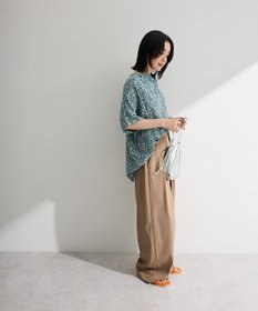 Green Parks 【WEB限定】アソート柄さらっとレーヨンブラウスⅡ