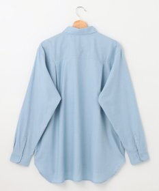 SHARE PARK MENS 【UVカット・撥水・ストレッチ】イージーデニムレギュラーカラーシャツ