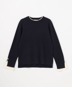 ANY SIS CICA加工 キャンディースリーブ ニット