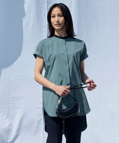 ICB L 【洗える】 タイプライタージャージーコンビ カットソー