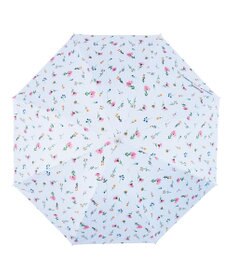 MOONBAT estaa 晴雨兼用 長傘 超軽量 ストライプフラワー 日傘 遮光 遮熱 UV