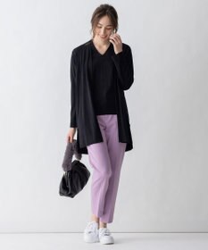 自由区 【洗える/Sサイズ有】カシミヤシルクブレンド ニットカーディガン