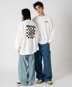 WEGO 【ユニセックス着用ITEM/SMLサイズ展開】アソートグラフィックプルオーバー