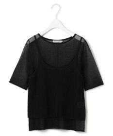 ICB 【洗える】マルチレイヤードハイゲージ ニットプルオーバー