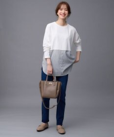 ANY シャツコンビテールＴシャツ