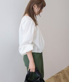 AMERICAN HOLIC イージーケアオフショルダーギャザーブラウス