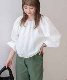 AMERICAN HOLIC イージーケアオフショルダーギャザーブラウス