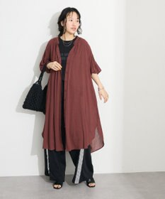 CRAFT STANDARD BOUTIQUE ヴィンテージボイル袖シャーリングワンピース